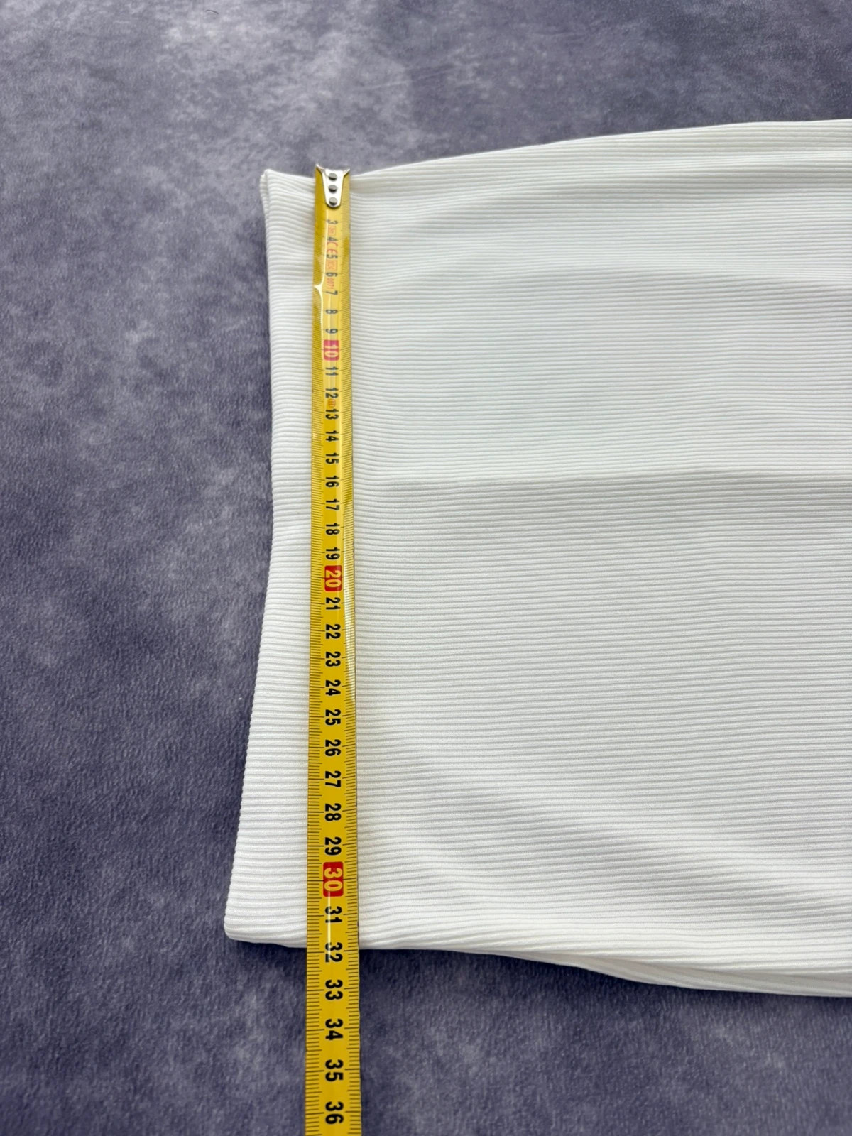 Elegant White Ribbed Knit Maxi Skirt High Waisted Long Casual Minimalist Aesthetic Bottoms Slim Fit🌺 – Vintage Dressing – taille Taille unique 5