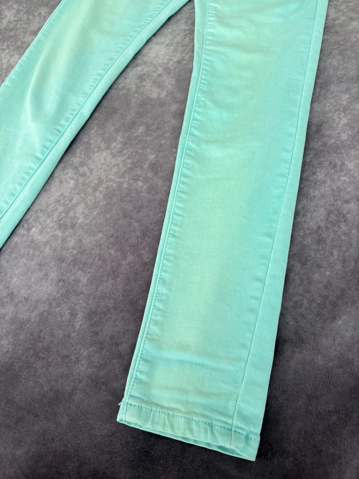 Miss Bonbon Mint Green Skinny Jeans Women Size S Slim Fit Denim Pants Brand New Casual Pastel 🌺 – Miss bonbon – taille S / 36 / 8 3