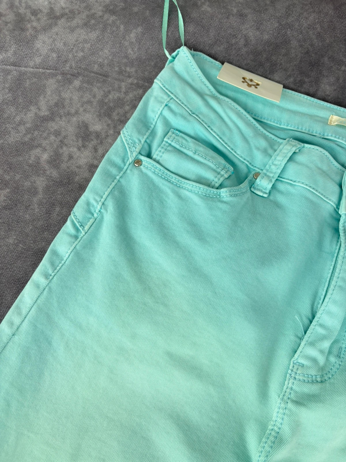 Miss Bonbon Mint Green Skinny Jeans Women Size S Slim Fit Denim Pants Brand New Casual Pastel 🌺 – Miss bonbon – taille S / 36 / 8 5