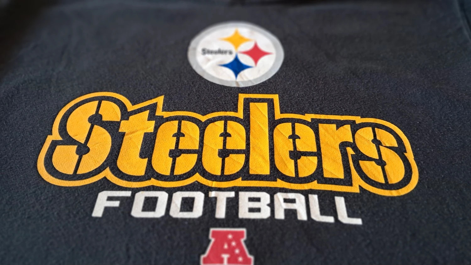 Sweat à capuche Nfl team apparel steelers cordon de serrage noir Homme taille L – NFL – taille L 2