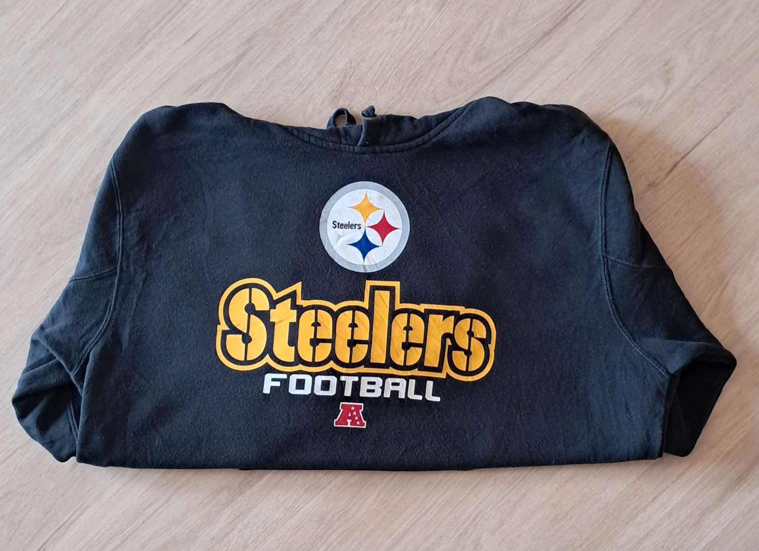 Sweat à capuche Nfl team apparel steelers cordon de serrage noir Homme taille L – NFL – taille L 5