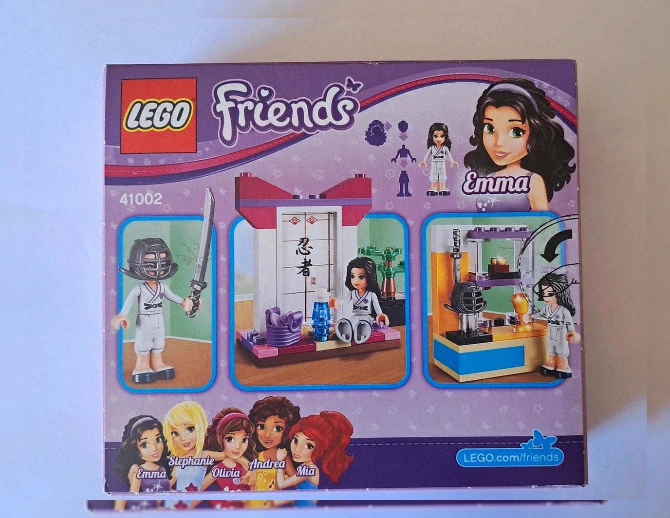 Set Lego Friends 41002 – Emma karaté 2013 neuf scellé d’origine – LEGO Friends 2