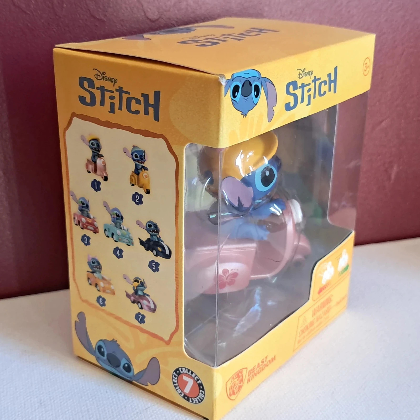 Beast Kingdom Disney Lilo & Stitch Mini Figurine “Moto Rose” Yu Me – Stitch – taille 7 ans / 122 cm 2