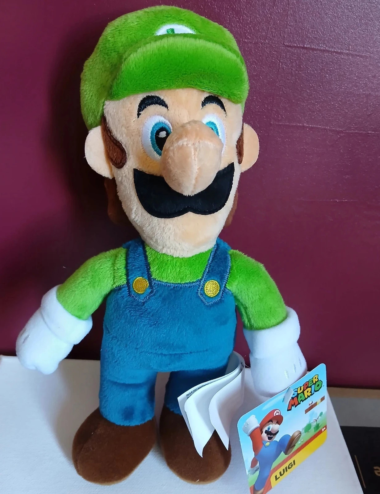 Peluche 23CM Super Luigi