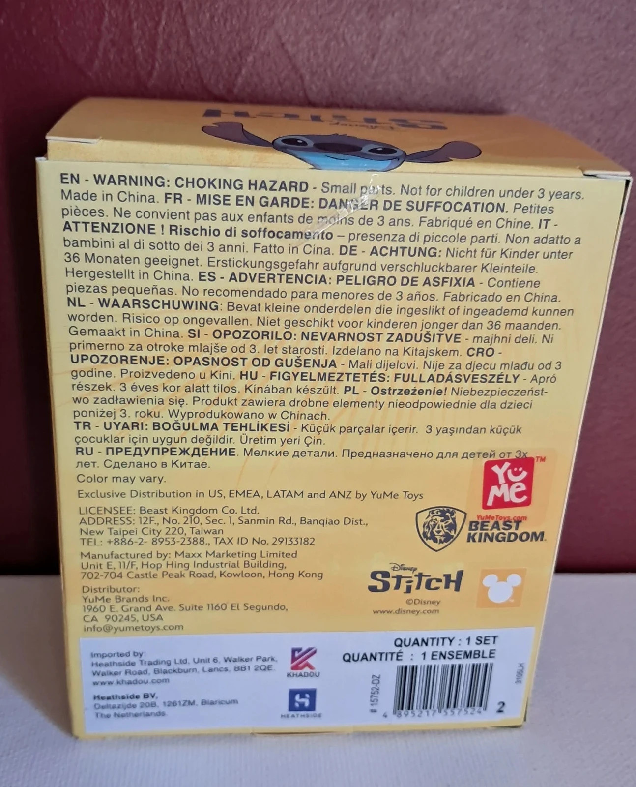 Disney – Figurine Stitch Yume Zoom Hero – Blind Box (15752) – Disney 3