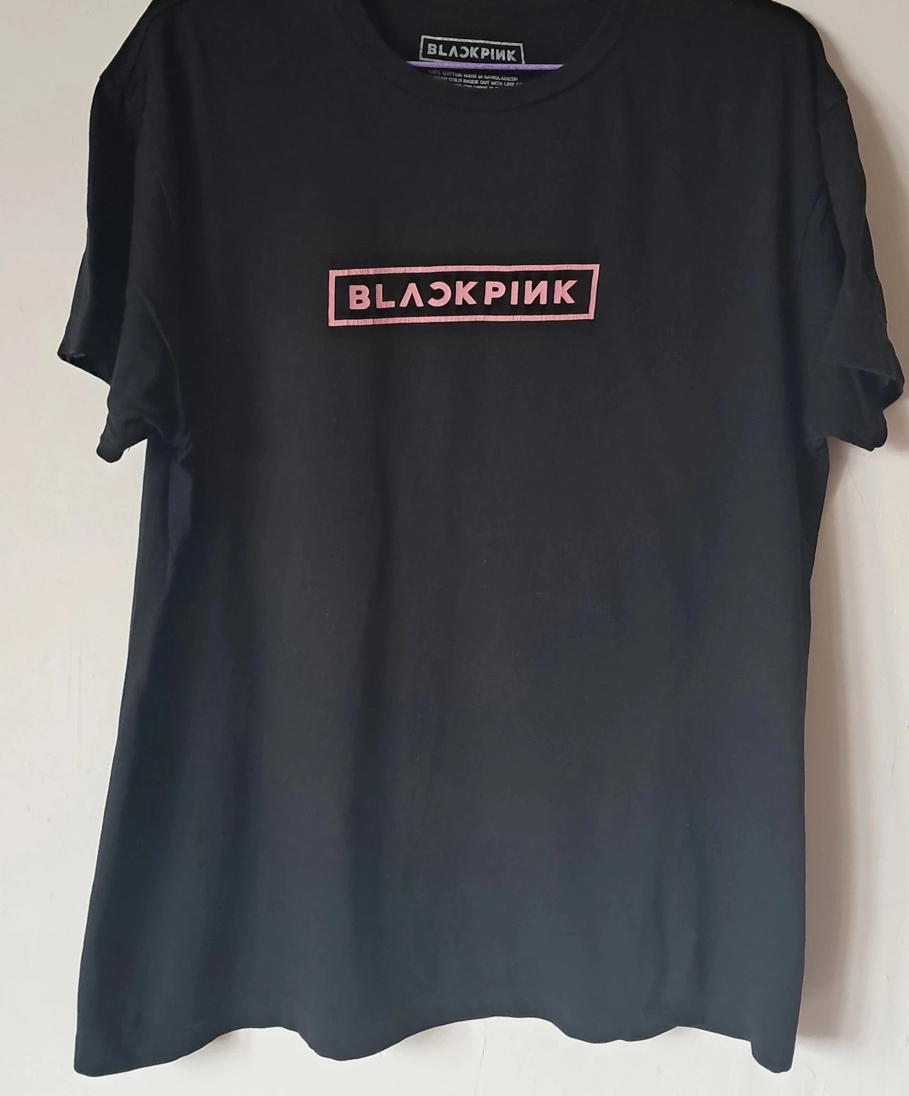Black Pink t-shirt noir taille L officiel yg entertainment 2021 K-POP