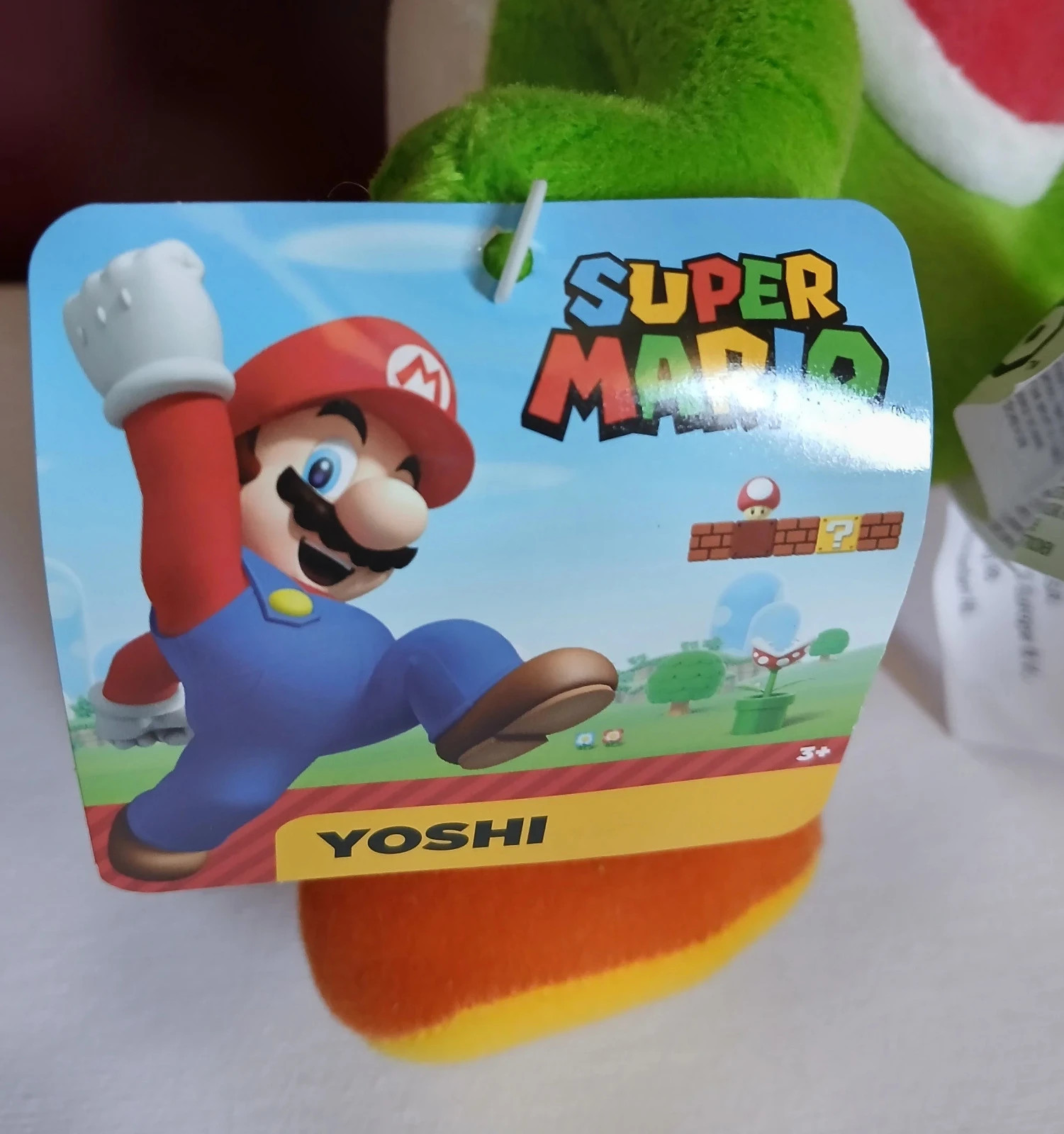 Peluche Yoshi Super 23CM – Super Mario 4