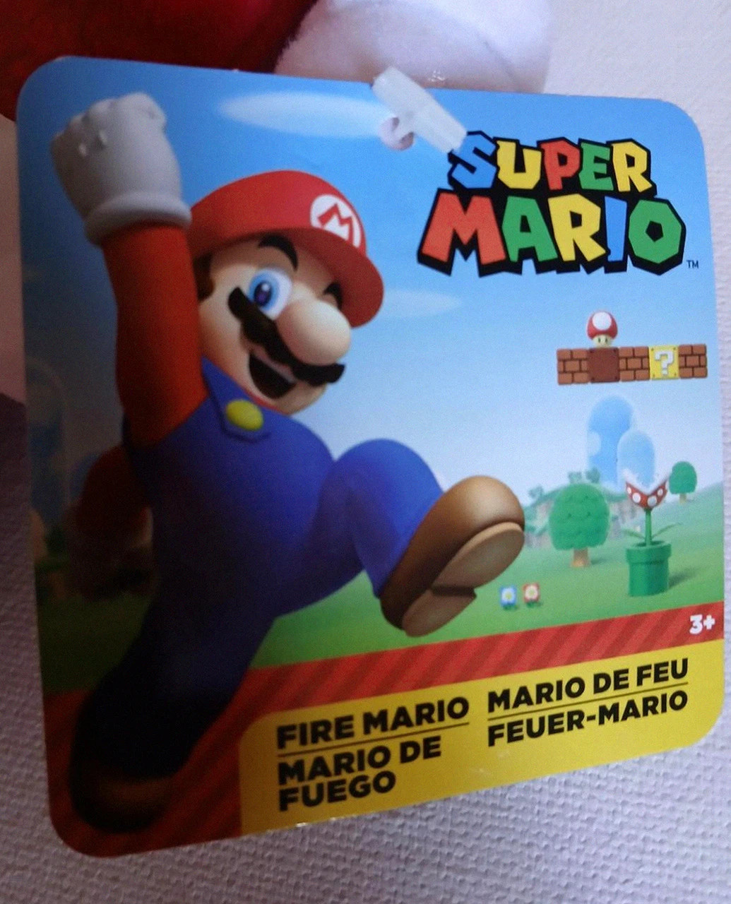 Super Mario Peluche Fire Mario 23CM – Super Mario 4