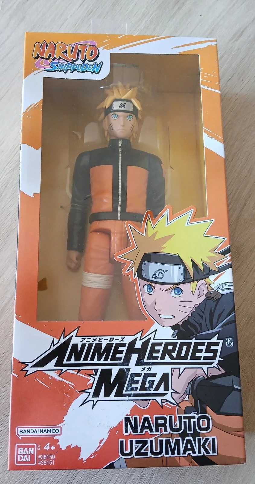 Naruto Uzumaki (Naruto Shippuden) - Bandai Anime Heroes Mega 30 cm