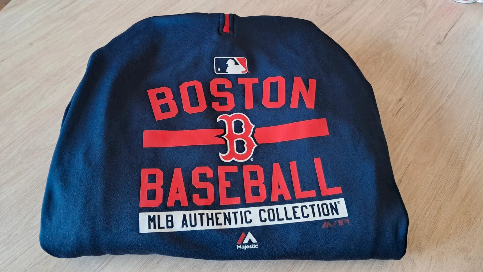 Sweat hoodie Majestic Boston Red Sox MLB Authentic 2XL 1/2 zip – Majestic – taille XXL 2