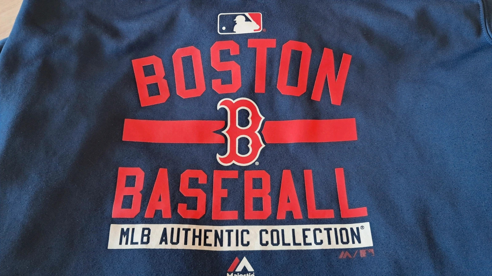 Sweat hoodie Majestic Boston Red Sox MLB Authentic 2XL 1/2 zip – Majestic – taille XXL 3