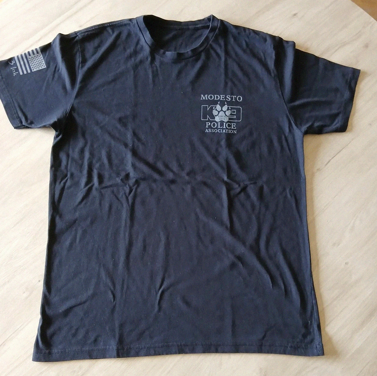 T-shirt K9 Unité Modesto Police – Taille M
