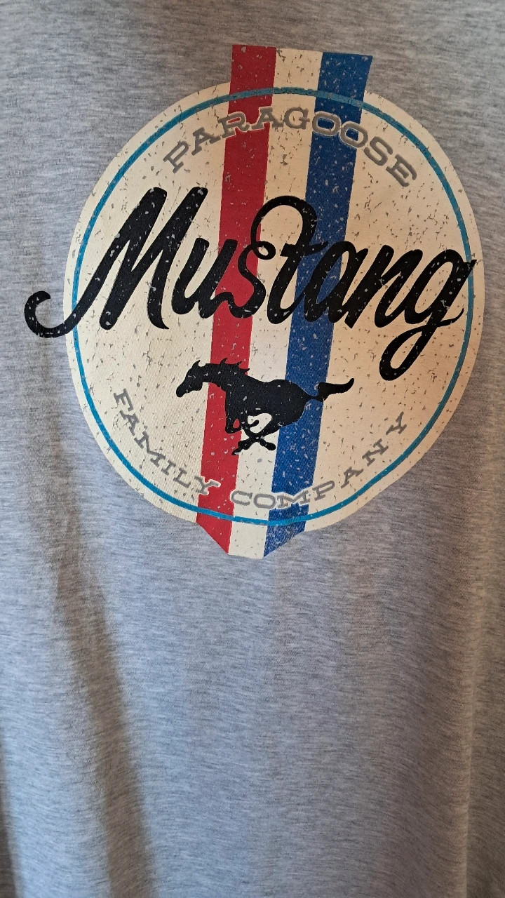 T-shirt Paragoose Mustang gris taille M – Paragoose – taille M 3