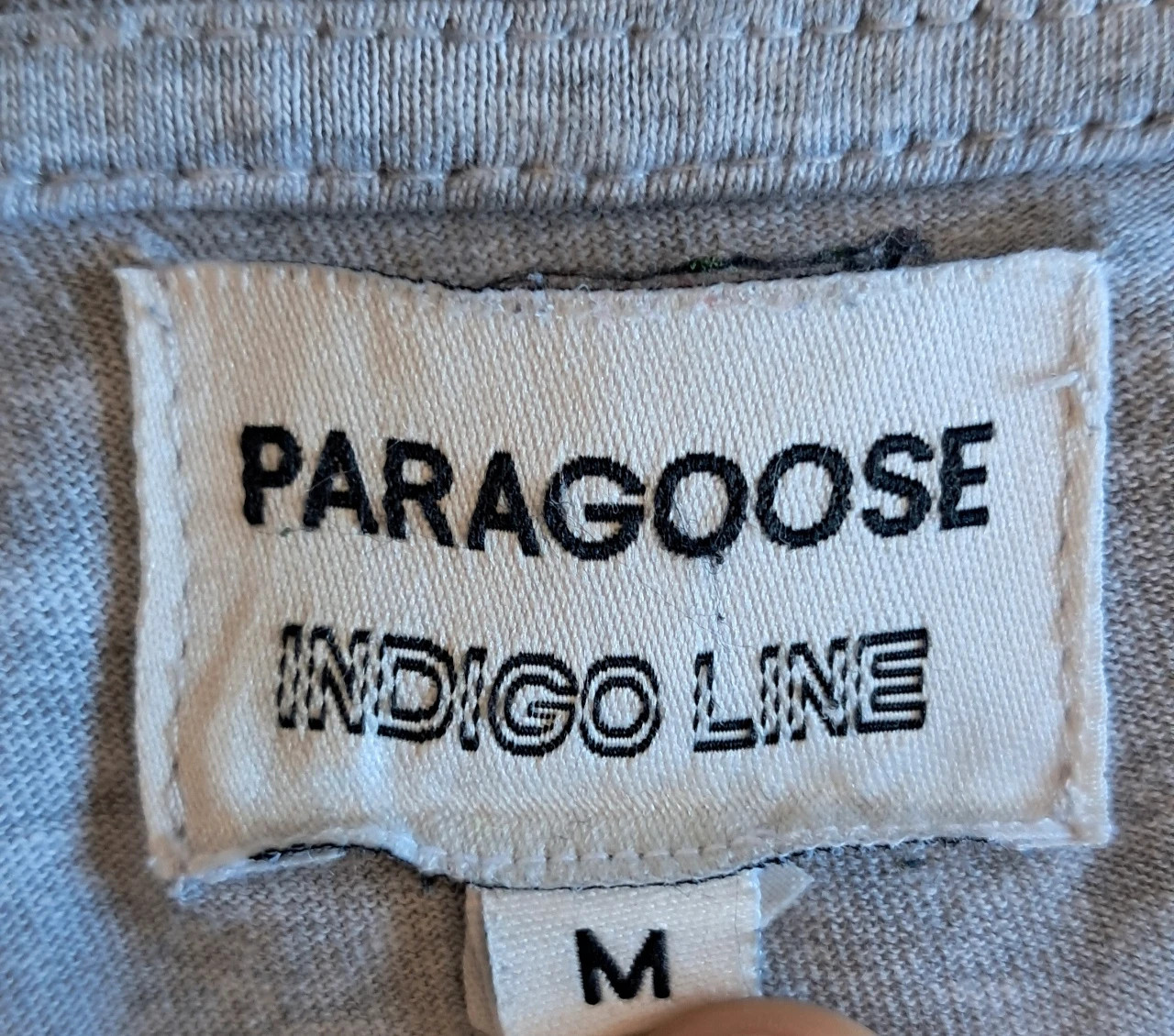 T-shirt Paragoose Mustang gris taille M – Paragoose – taille M 4