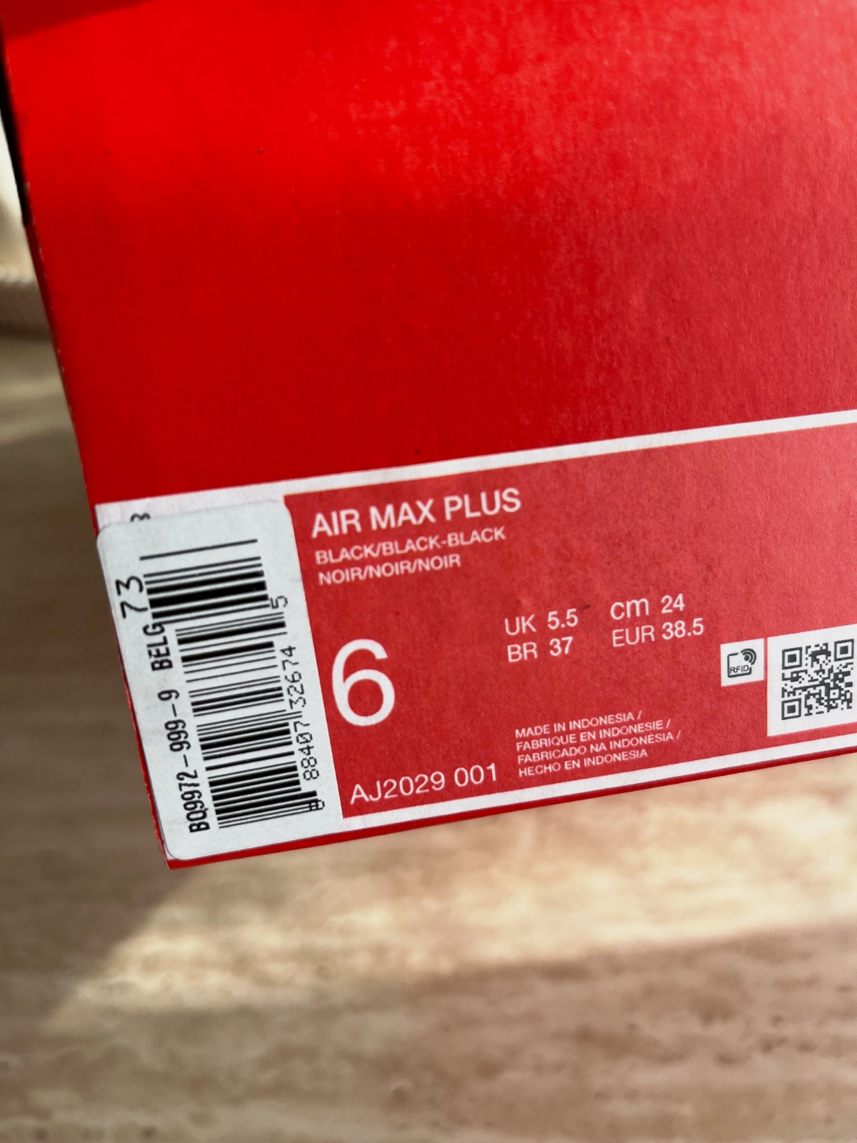 Baskets Nike Air Max Plus TN Noires – Nike – taille EU 38 7