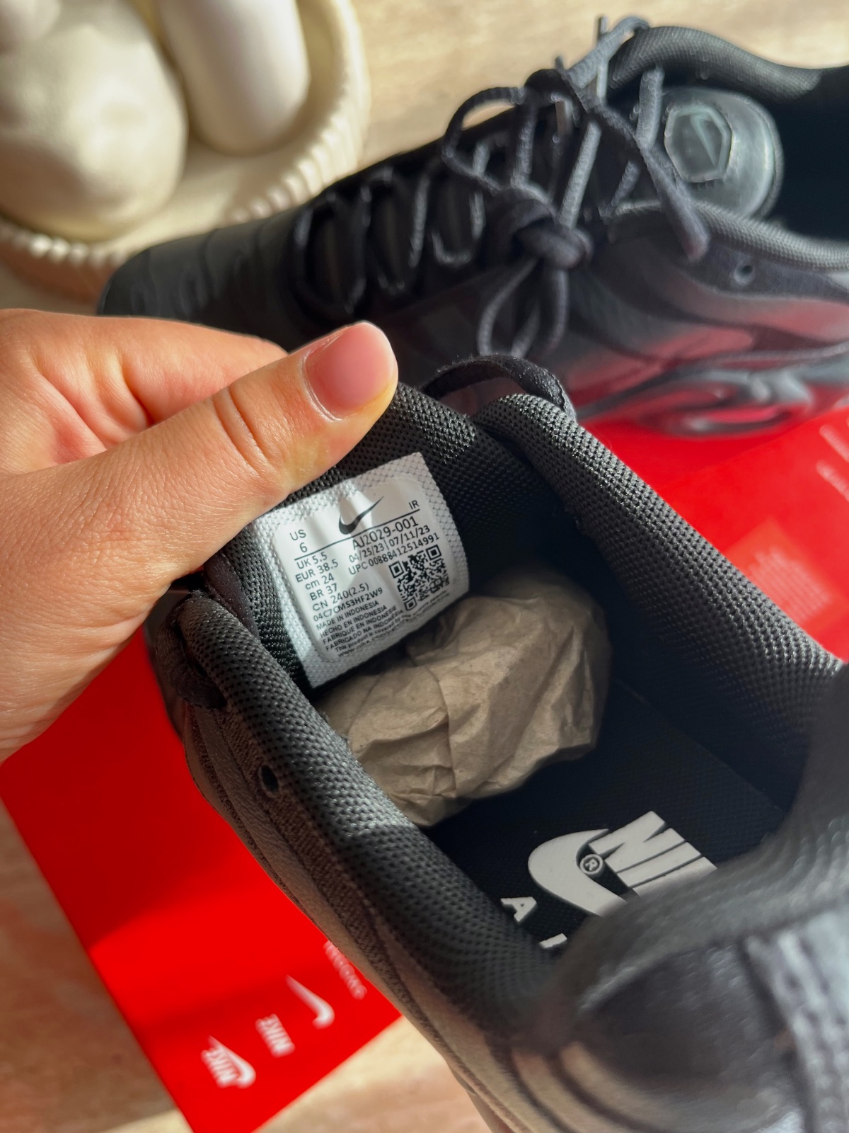 Baskets Nike Air Max Plus TN Noires – Nike – taille EU 38 9