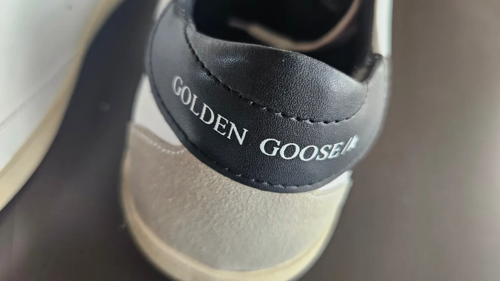 Baskets Golden Goose Super-Star en cuir blanc et noir – Golden Goose – taille EU 43 4