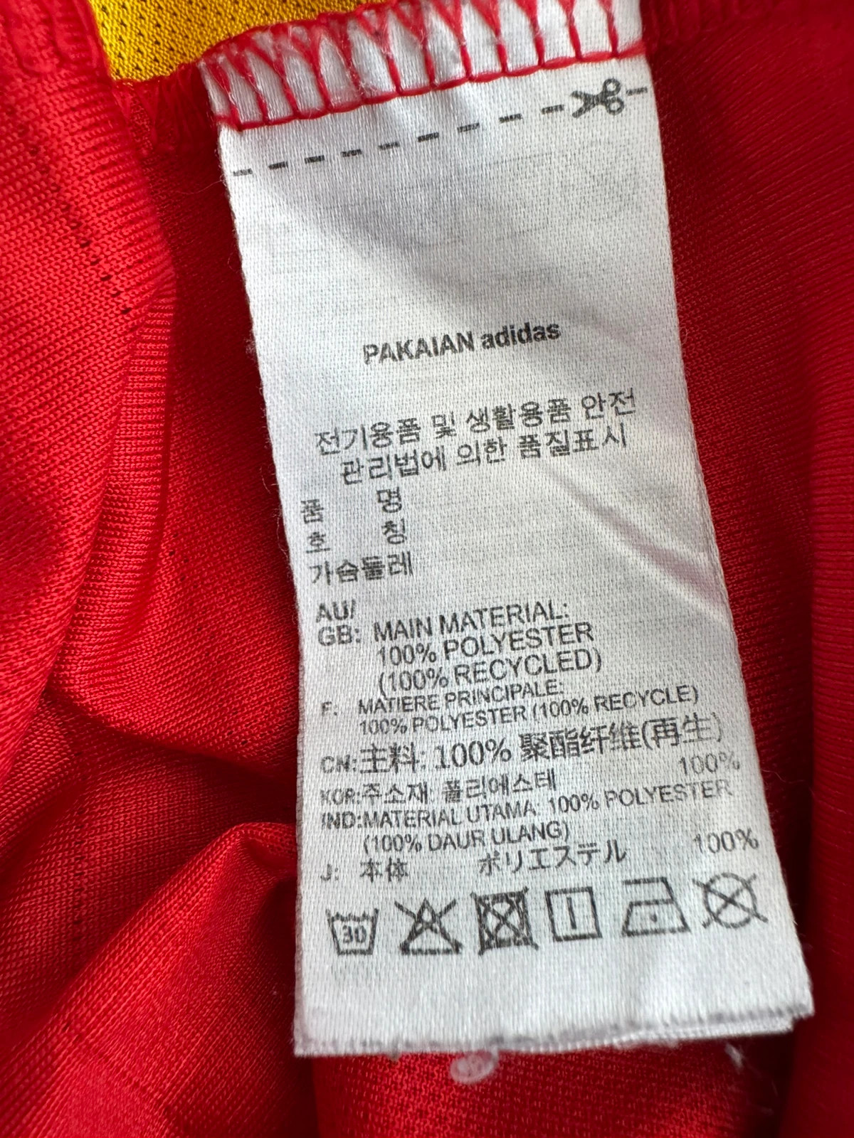 Maillot Espagne Euro 2024 – adidas – taille M 4